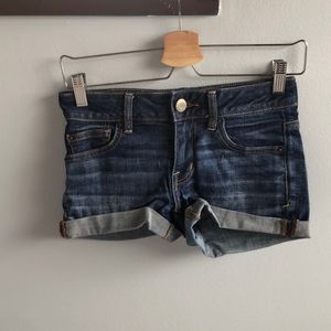 American eagle jean shorts